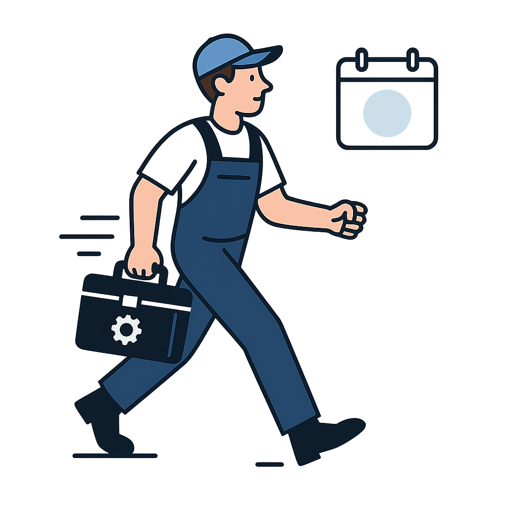 Interventions sur site rapides